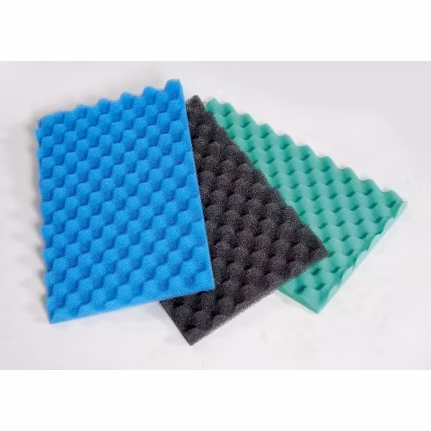 Egg Create Wave Shape Compatible Fish Pond Filter Foam Sponge Layers