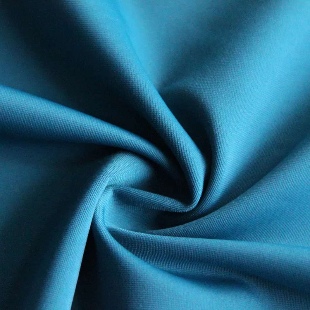 40d Polyester Plain Dyed Polyester Warp Knitting Fabric with Spandex/Lycra Elastic for Swimsuits/Leotards/Leggings/Tights